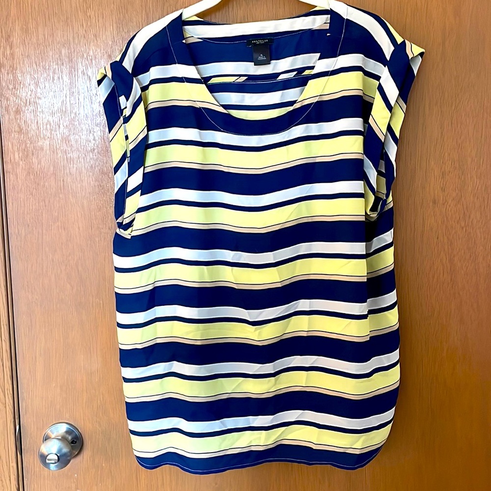 Ann Taylor Stripped Blouse